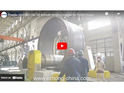 Fornecer 160×3500 CNC máquina de dobra hidráulica completa para Pengfei Group