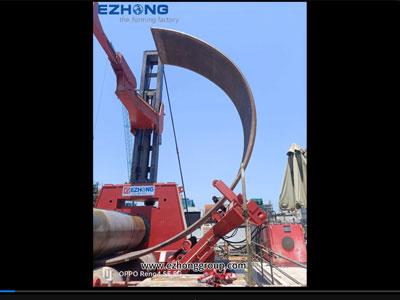 Processo de rolamento para máquina de rolamento de placa EZHONG