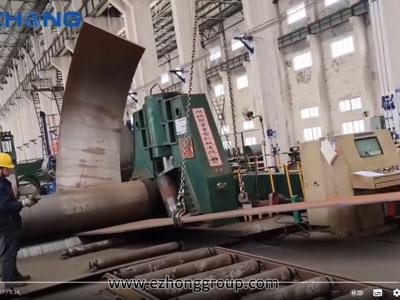 Processo de rolamento para máquina de rolamento de placa