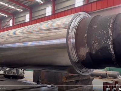 Acabamento de rolo de trabalho